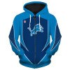 3d arrow casual zipper hoodie
