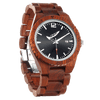 Men's Personalized Engrave Rose Wood Watches - Custom Engraving