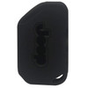 Silicone 4 Button Flip Switchblade Key Fob Remote Cover Case Skin Jacket for 2018 and newer Jeep Wrangler [SKU: JPS4A]