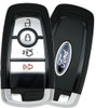 Silicone 4 Button Protective Smart Key Fob Cover Case Skin Jacket Remote Keyless Entry Cover for Ford Fusion [SKU: FRDS4G]
