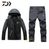 Daiwa Suit for Fishing Clothing Quick-drying Pants Fishing Waterproof Breathable thin Sunscreen clothes Fishing Jacket Outdoor
