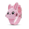 Fashion Cartoon LED Kids Watch 3D Rabbit Dial Children Watch for Girl Boy Baby Clock Cute Animal Wristwatch Montre Enfant