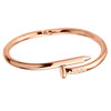 2019 Simple Titanium Steel Stainless Steel Nails Bracelet Silver Gold Bracelets Bangles Punk for Women Men Best Gift Jewelry