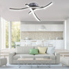 Modern Lamp Modern Crystal LED Ceiling Light Fixture Pendant Lamp Lighting Chandelier【6 Types】