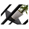 Home Decoration Floor Lamp Fabric Shade Light Shelf Organizer Storage Bedroom Living Room Furniture