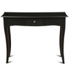 Gymax Wooden Console Table Hallway Entryway Side Sofa Accent Storage Drawer Black