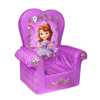 Marshmallow Furniture Comfy Foam Toddler High Back Chair, Disney Junior Sofia