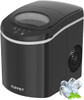 KUPPET Portable Ice Maker Self-Cleaning Electric Scoop and Basket, 9 Ice Cubes Ready in 6 minutes