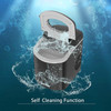 KUPPET Portable Ice Maker Self-Cleaning Electric Scoop and Basket, 9 Ice Cubes Ready in 6 minutes