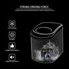 KUPPET Portable Ice Maker Self-Cleaning Electric Scoop and Basket, 9 Ice Cubes Ready in 6 minutes