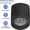 KUPPET Portable Ice Maker Self-Cleaning Electric Scoop and Basket, 9 Ice Cubes Ready in 6 minutes