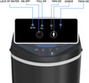 KUPPET Portable Ice Maker Self-Cleaning Electric Scoop and Basket, 9 Ice Cubes Ready in 6 minutes