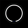 20" LED Mirror Illuminated Light Wall Mount Bathroom Round Make Up Touch Button