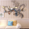3D Mirror Flower Removable Wall Sticker Art Acrylic Mural Decal Wall Home Decor