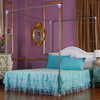 Stainless Steel Mosquito Netting Canopies Bed Frame/Post Twin Full Queen King Size
