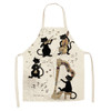 Beautifully illustrated aprons- PURRFECT for Family Cooking