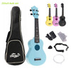 21 Inch Colorful Acoustic Ukulele