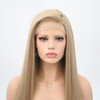 Long Silky Straight Hair Synthetic Lace Front Wig