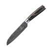 10-Piece Kitchen Knife Set - Laser Damascus Pattern