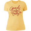 Good Vibes Only  Ladies' Boyfriend T-Shirt