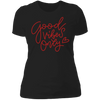 Good Vibes Only  Ladies' Boyfriend T-Shirt