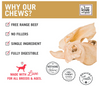 Candy Cow Ear Strips -100% Beef Cow Ears