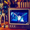 Retro TV Phone Holder