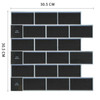 Waterproof peel Self-Adhesive mosaic Kitchen 3d wall tile sticker backsplash tiles Waterproof peel Self-Adhesive mosaic Kitchen 3d wall tile sticker backsplash tiles