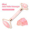 Jade Roller Rose Quartz Roller Slimming Face Massager Double Heads Face Rollers Stone Gua Sha Massage Rollers Face Lifting