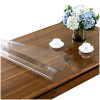 Soft Glass Tablecloth Transparency table cloth Waterproof Oilproof cover for rectangular table 1.0mm