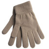 Winter Ribbed Knitted Fingered Gloves