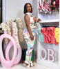 "THE GRAFFITI BRIDGE" Two Piece Jumpsuit- PLUS SIZE
