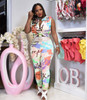 "THE GRAFFITI BRIDGE" Two Piece Jumpsuit- PLUS SIZE