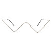 Rhinestone Triangle Eyewear Frames