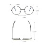 Round Frame Blue Light Glasses