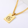 MUSE INITIAL NECKLACE