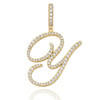 MUSE CZ INITIAL NECKLACE
