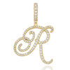 MUSE CZ INITIAL NECKLACE