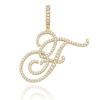 MUSE CZ INITIAL NECKLACE