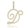 MUSE CZ INITIAL NECKLACE