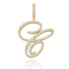 MUSE CZ INITIAL NECKLACE
