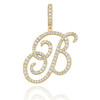 MUSE CZ INITIAL NECKLACE