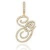 MUSE CZ INITIAL NECKLACE