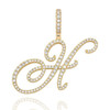 MUSE CZ INITIAL NECKLACE