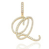 MUSE CZ INITIAL NECKLACE