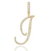 MUSE CZ INITIAL NECKLACE