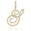 MUSE CZ INITIAL NECKLACE