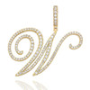 MUSE CZ INITIAL NECKLACE