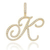 MUSE CZ INITIAL NECKLACE
