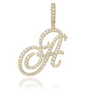 MUSE CZ INITIAL NECKLACE